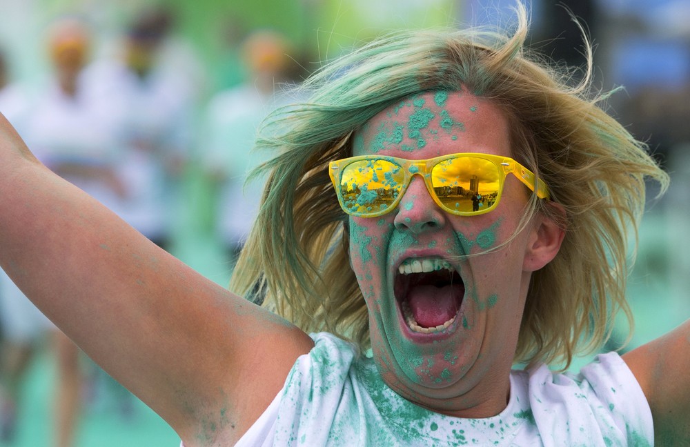 Забег The Color Run в Бельгии