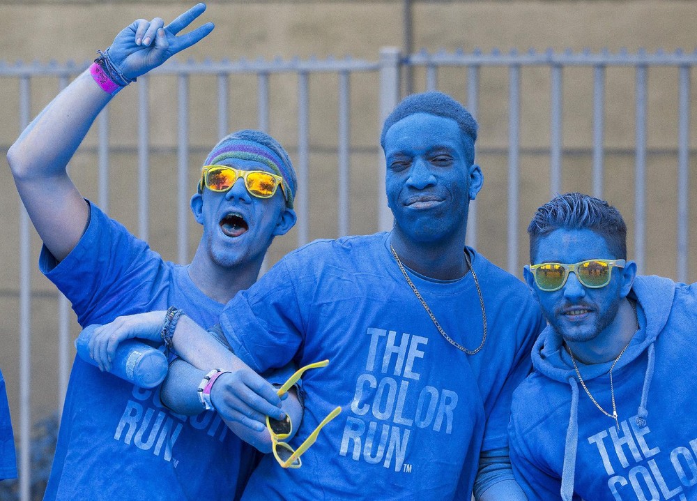 Забег The Color Run в Бельгии
