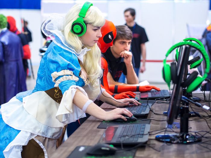 Девушки с &quot;Игромира 2013&quot;