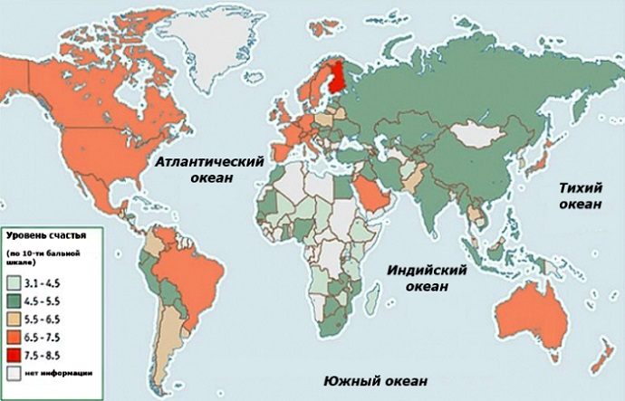 20 занимательных карт, которые не показывают в школе