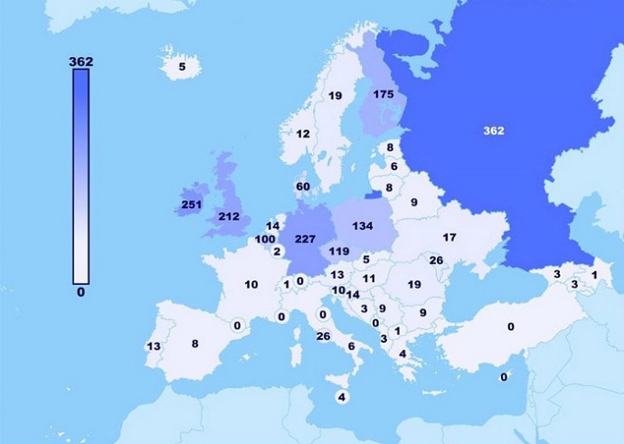 20 занимательных карт, которые не показывают в школе