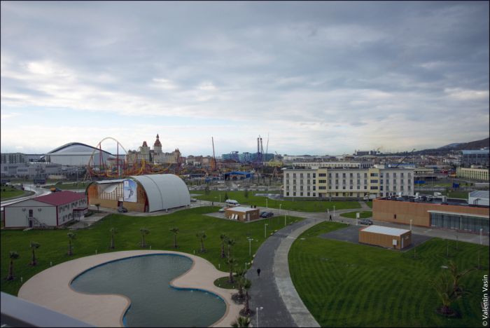 Олимпийский город в Сочи (18 фото)