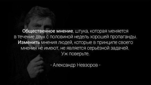 Мысли и высказывания из социальных сетей