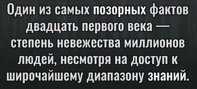 Мысли и высказывания из социальных сетей