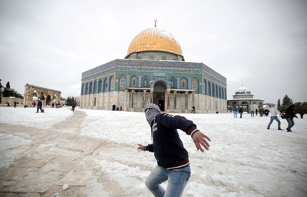 Снегопад на Ближнем Востоке Снегопад на Ближнем Востоке
