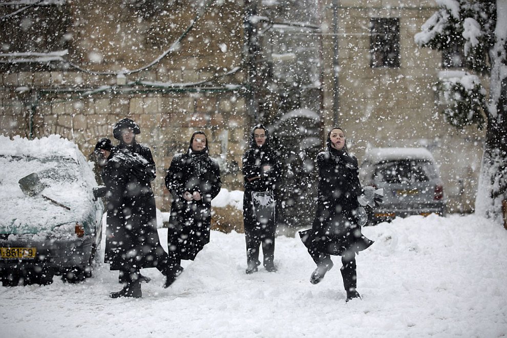 Снегопад на Ближнем Востоке Снегопад на Ближнем Востоке