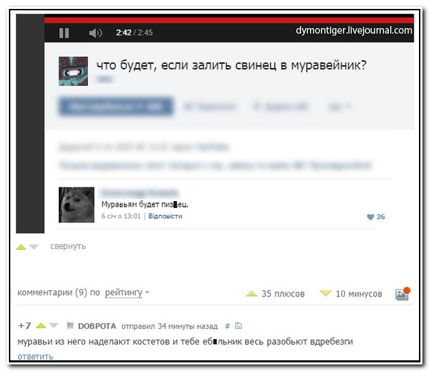 Смешные комментарии из социальных сетей