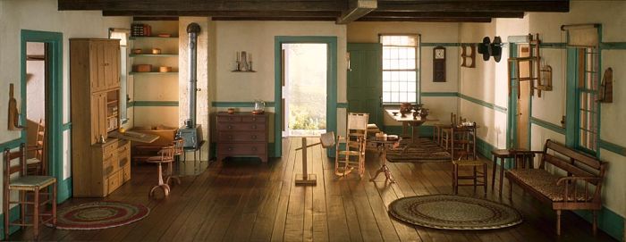 Комнаты с "секретом" (25 фото)