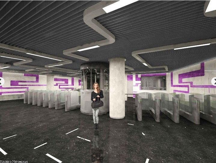 Проекты новых станций метро для Москвы (36 фото)