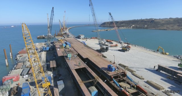 Как идет строительство Крымского моста