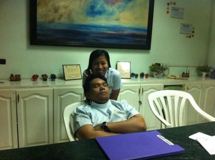 Уставшие медработники