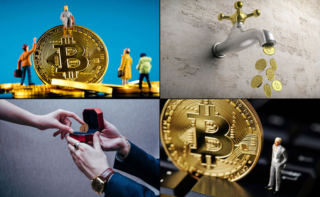Как выглядят физические биткоины Как выглядят физические биткоины