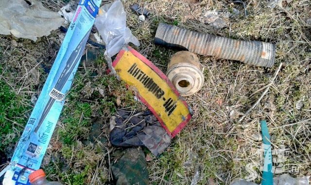 Под Гродно военные устроили свалку