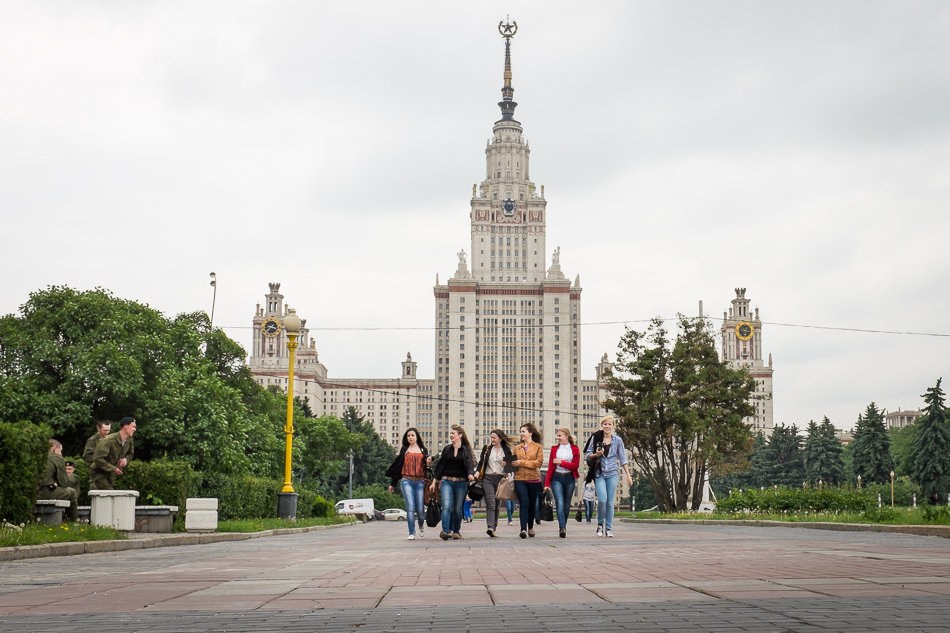Лучше нету красоты, чем Москва с высоты!.