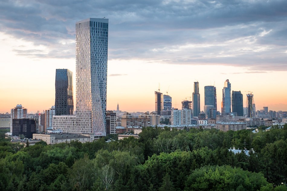Лучше нету красоты, чем Москва с высоты!.