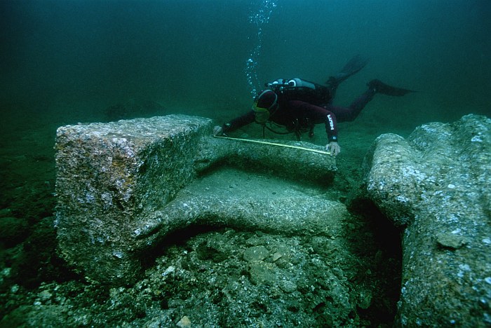 Древний Гераклион — потерянный город под водой