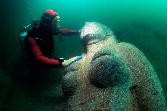 Древний Гераклион — потерянный город под водой