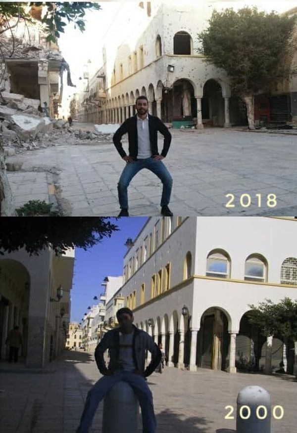 Ливия 18 лет назад и сейчас