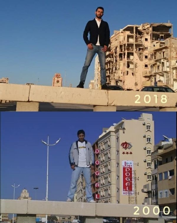Ливия 18 лет назад и сейчас