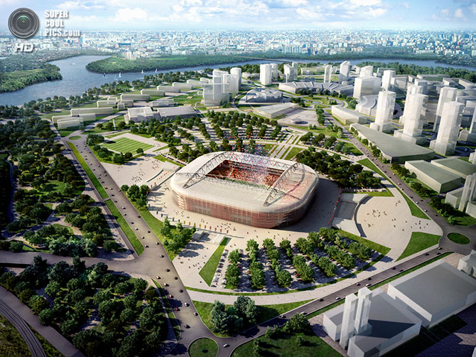 Стадионы чемпионата мира по футболу 2018 в России (12 фото)