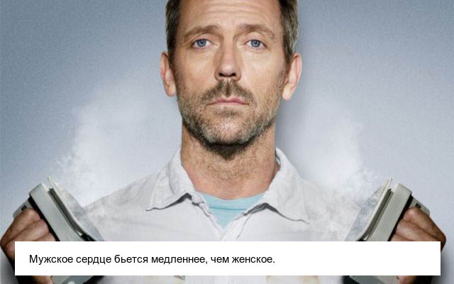 Познавательные факты о мужском теле