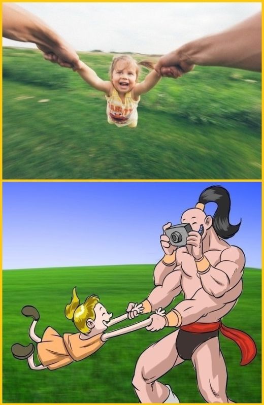 Смешные комиксы