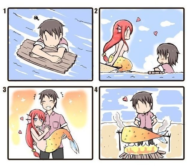 Смешные комиксы
