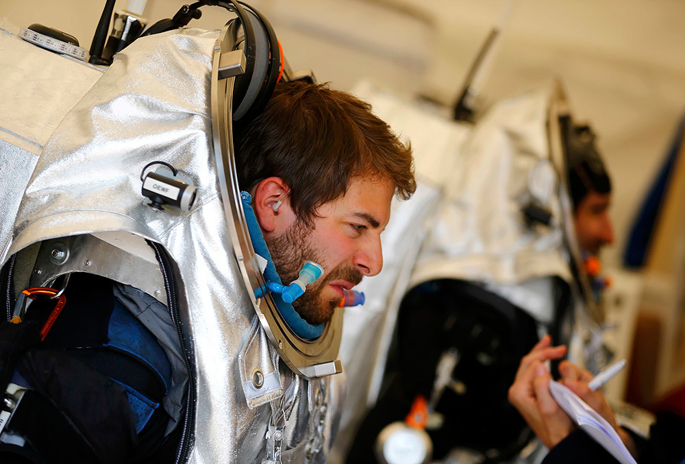 Подготовка к полету на Марс в Альпах