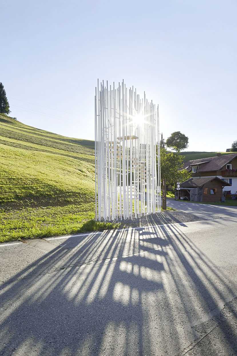 7 автобусных остановок от известных архитекторов в австрийской деревне