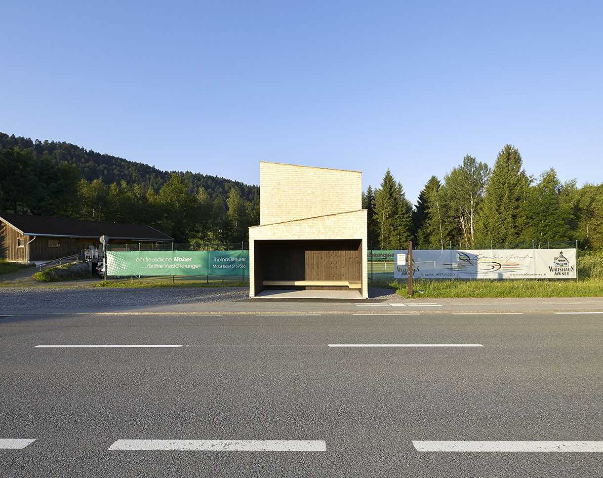 7 автобусных остановок от известных архитекторов в австрийской деревне