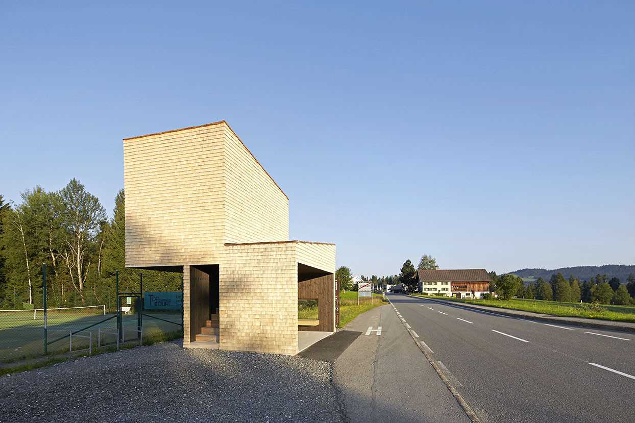 7 автобусных остановок от известных архитекторов в австрийской деревне