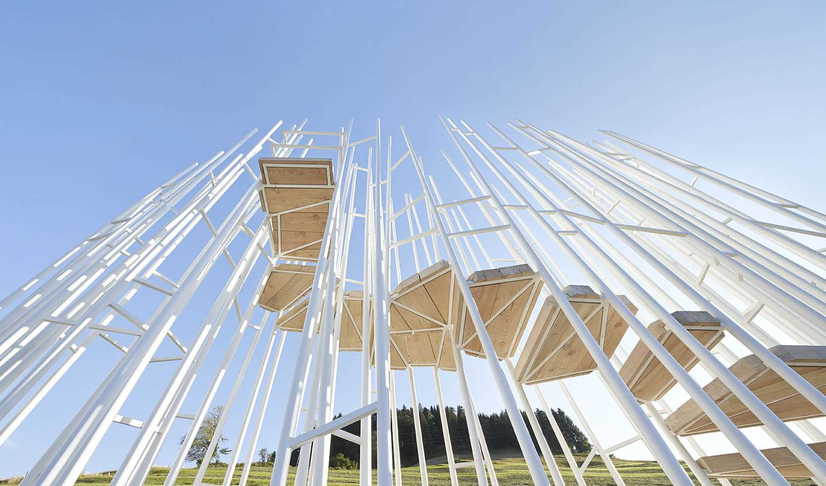 7 автобусных остановок от известных архитекторов в австрийской деревне