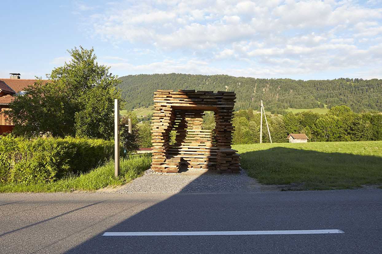 7 автобусных остановок от известных архитекторов в австрийской деревне
