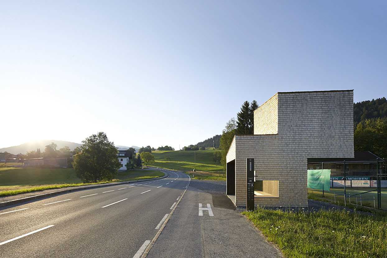 7 автобусных остановок от известных архитекторов в австрийской деревне