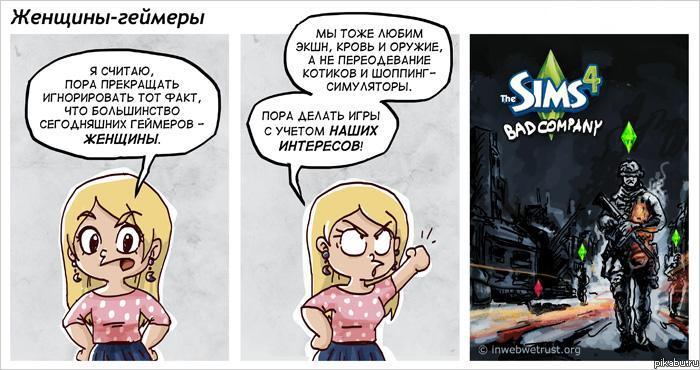 Прикольные комиксы (20 фото)