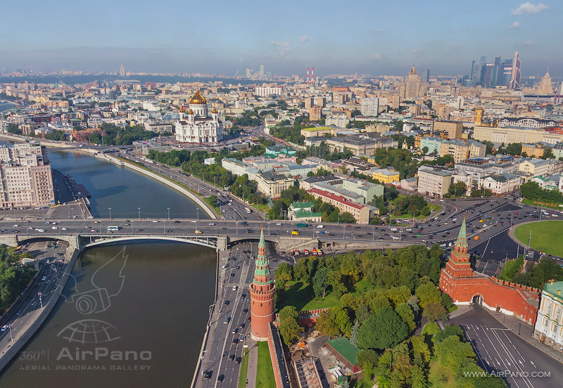 Московский Кремль с высоты Московский Кремль с высоты