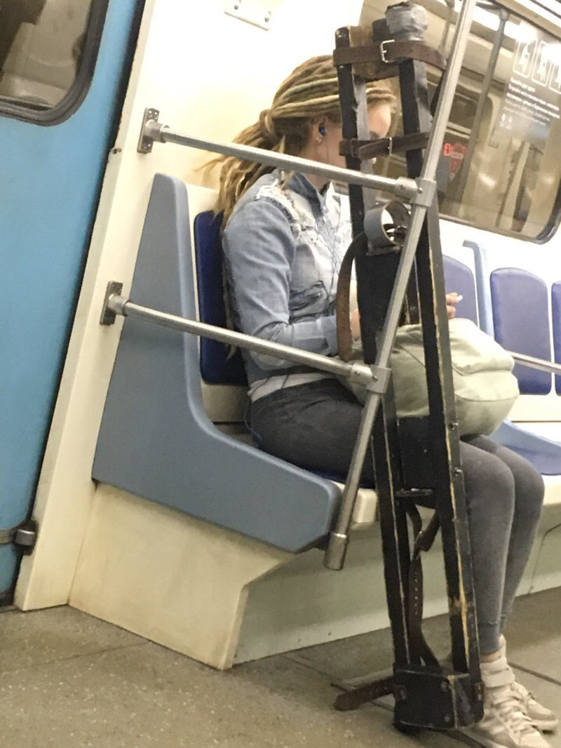 Модники из российского метрополитена