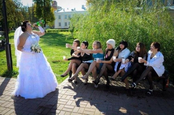 Забавные фото со свадеб