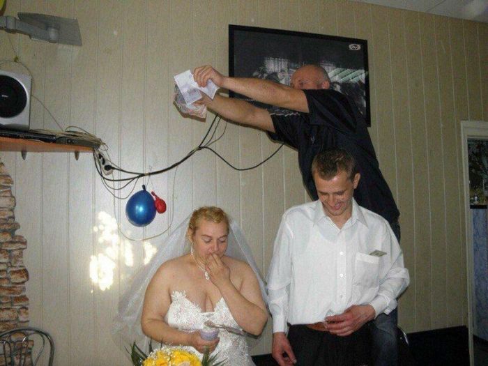 Забавные фото со свадеб