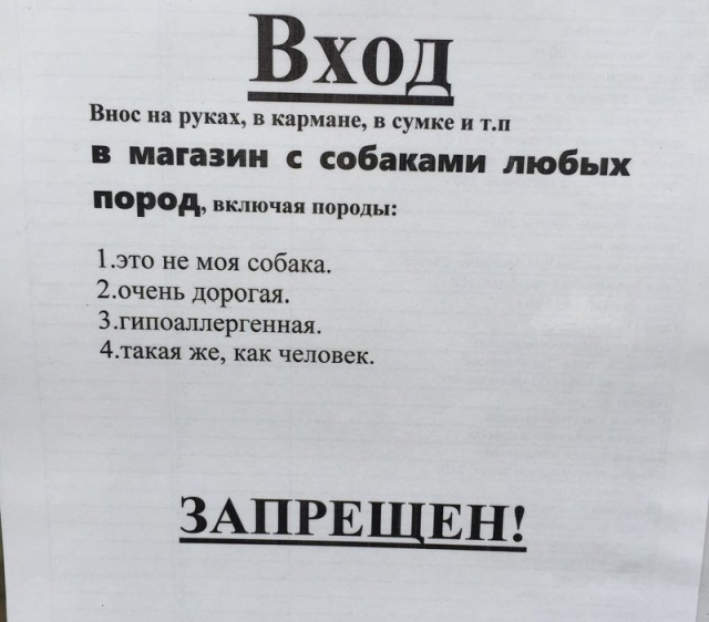 Странные и забавные объявления с наших просторов