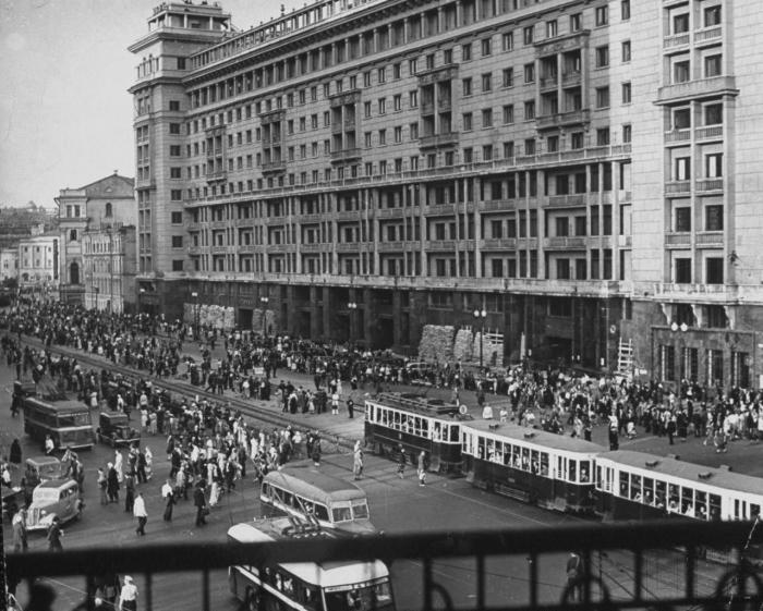 Москва летом 1941-го года