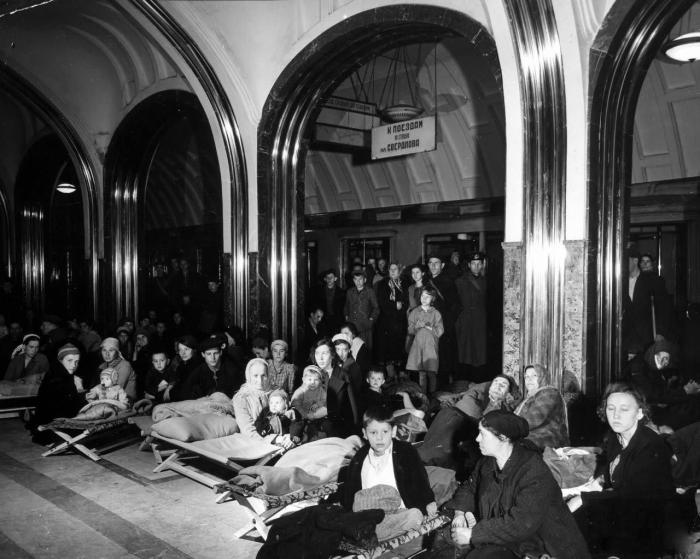 Москва летом 1941-го года