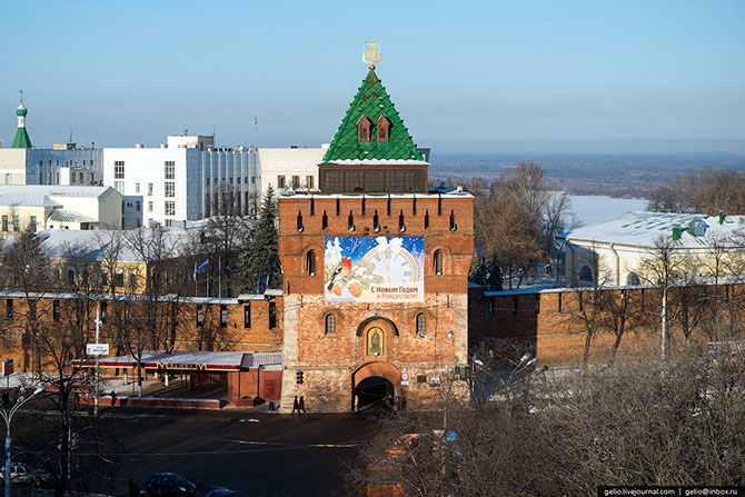 Зимний Нижний Новгород