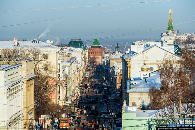 Зимний Нижний Новгород