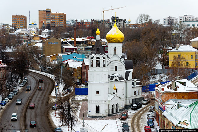 Зимний Нижний Новгород