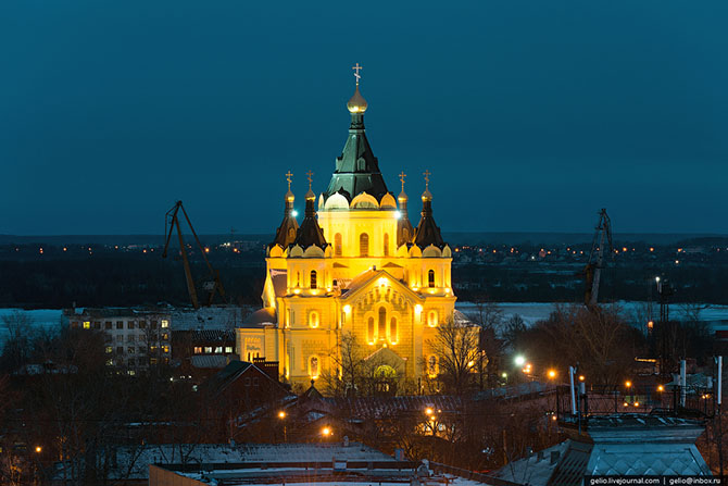 Зимний Нижний Новгород