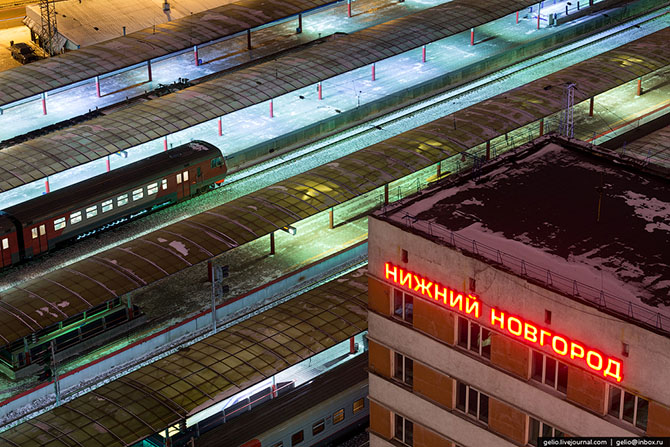 Зимний Нижний Новгород