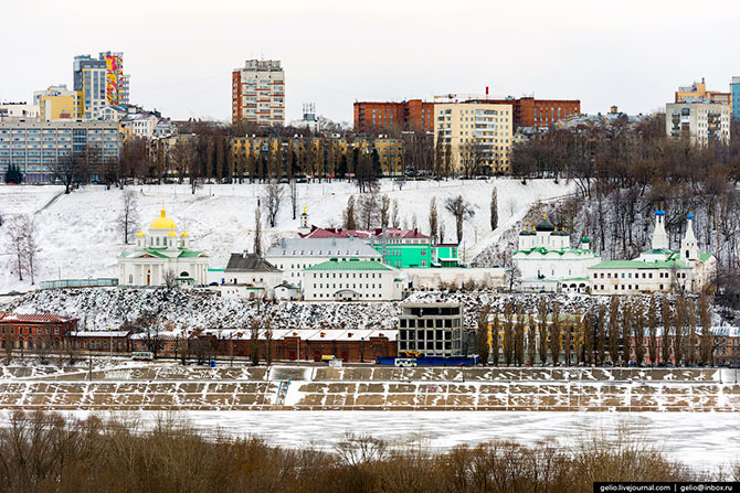Зимний Нижний Новгород