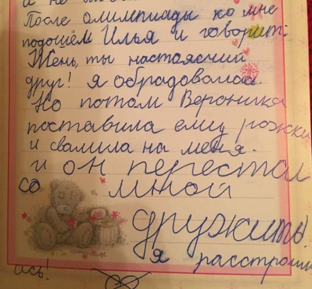 Что пишут дети в дневниках и анкетах