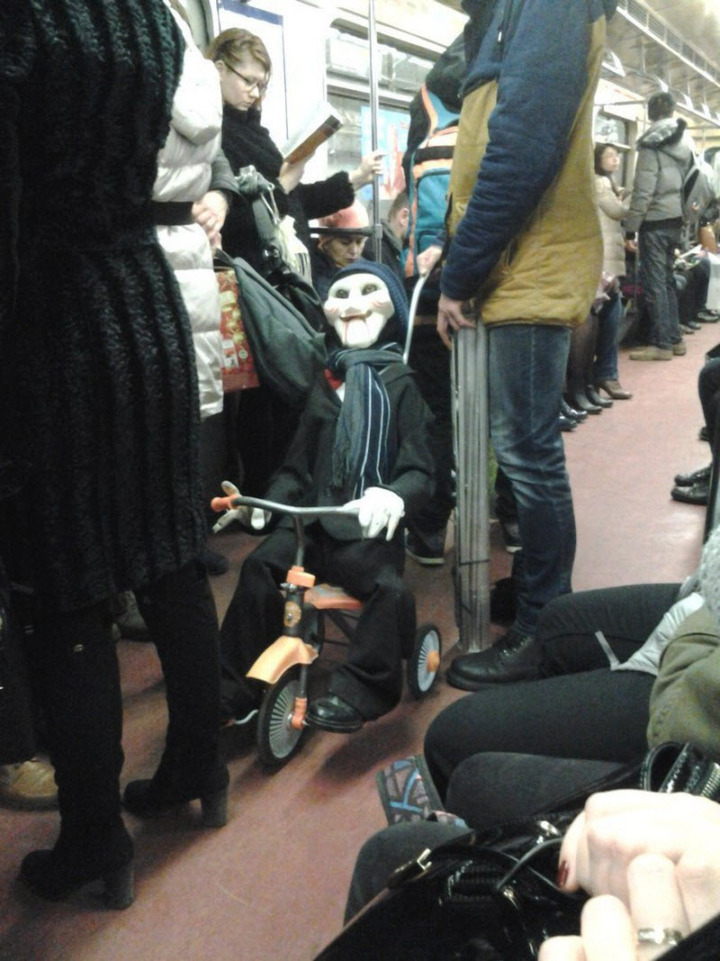 Модники из российского метрополитена